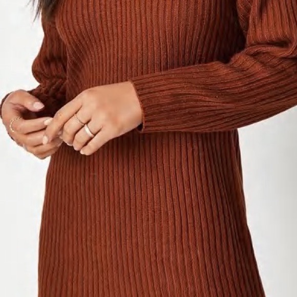 MISSGUIDED OVERSIZE SWEATER DRESS - Picture 5 of 6